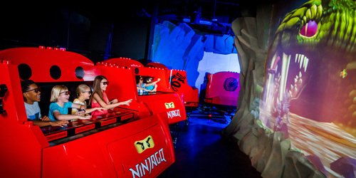 WINTER HAVEN, FL -- January 5, 2017 -- LEGOLAND Florida Resort opens the new LEGO NINJAGO World January 12, 2017, featuring LEGO NINJAGO the Ride, a groundbreaking interactive ride never seen outside a LEGOLAND Resort, and ninja training activities built for kids. (PHOTO / Chip Litherland, LOCK + LAND for LEGOLAND Florida Resort)